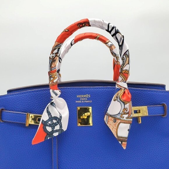 Skinny Scarf | Hand Bag, Neck Scarf (2 pieces) - Color Set #16 / Brand NEW - Picture 8 of 14